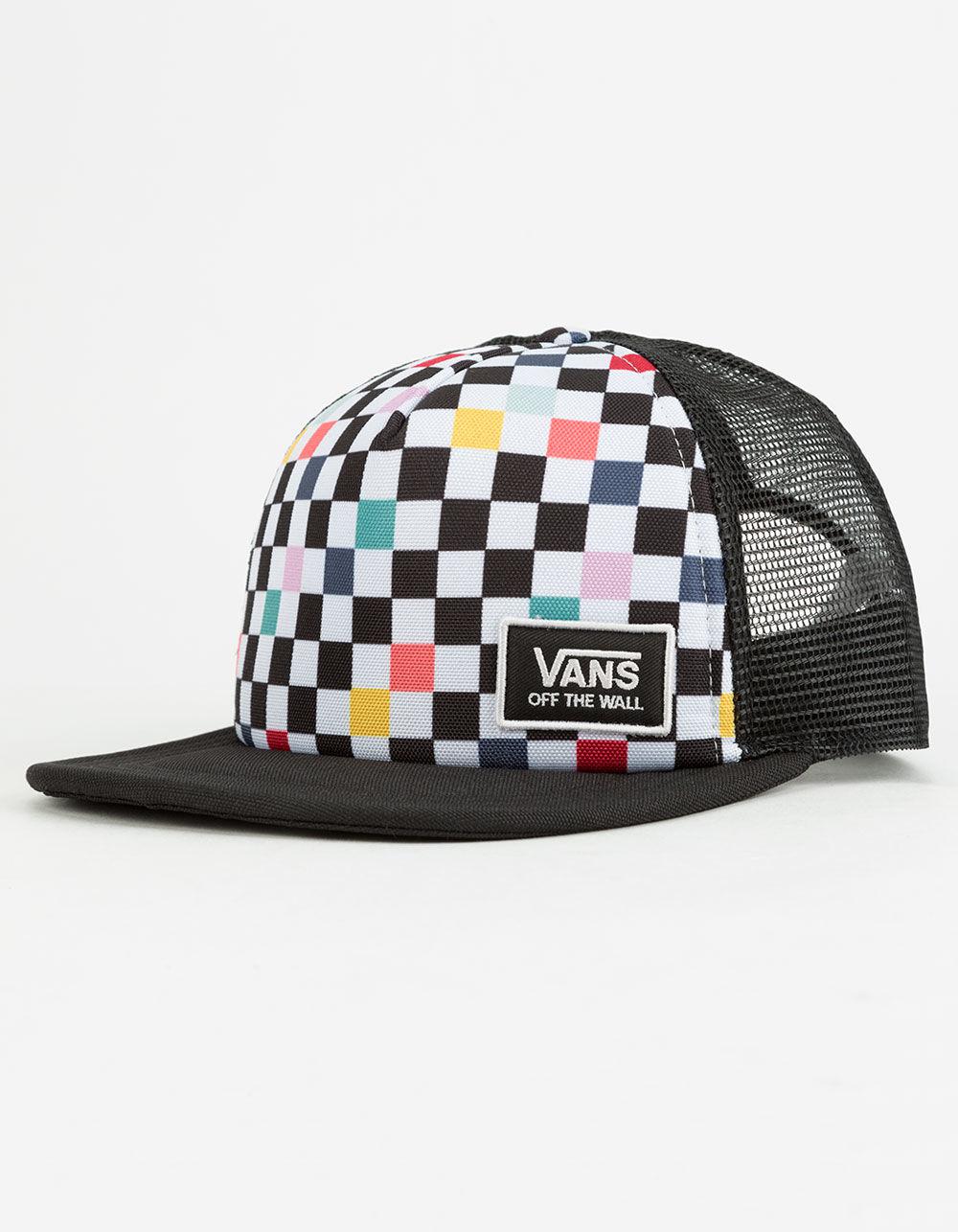 vans checkered hat