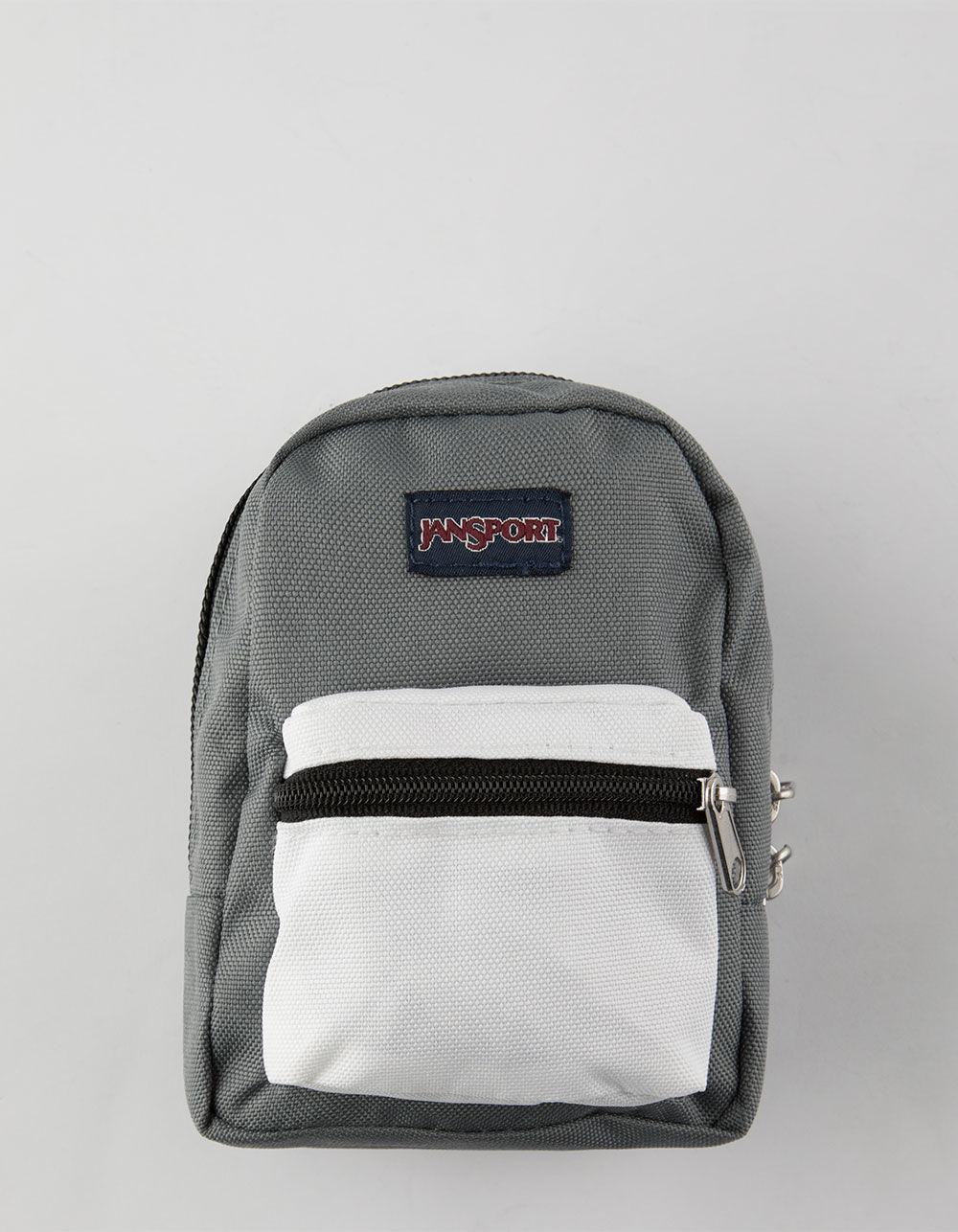 Jansport Synthetic Lil&#39; Break (shady Grey/white) Backpack Bags in Gray - Lyst