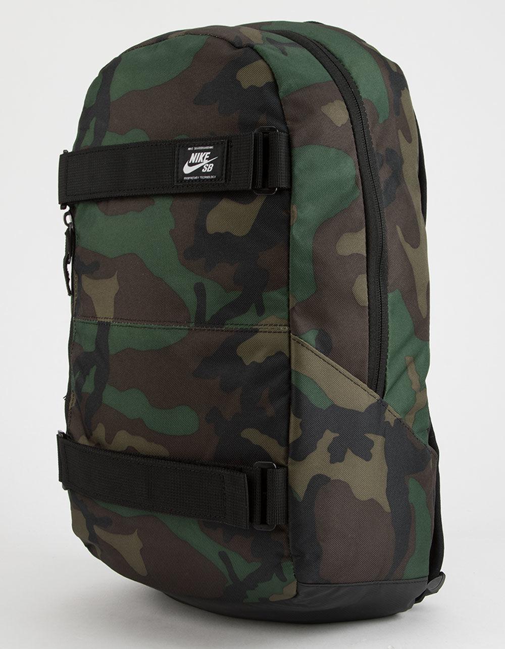 nike camo back pack