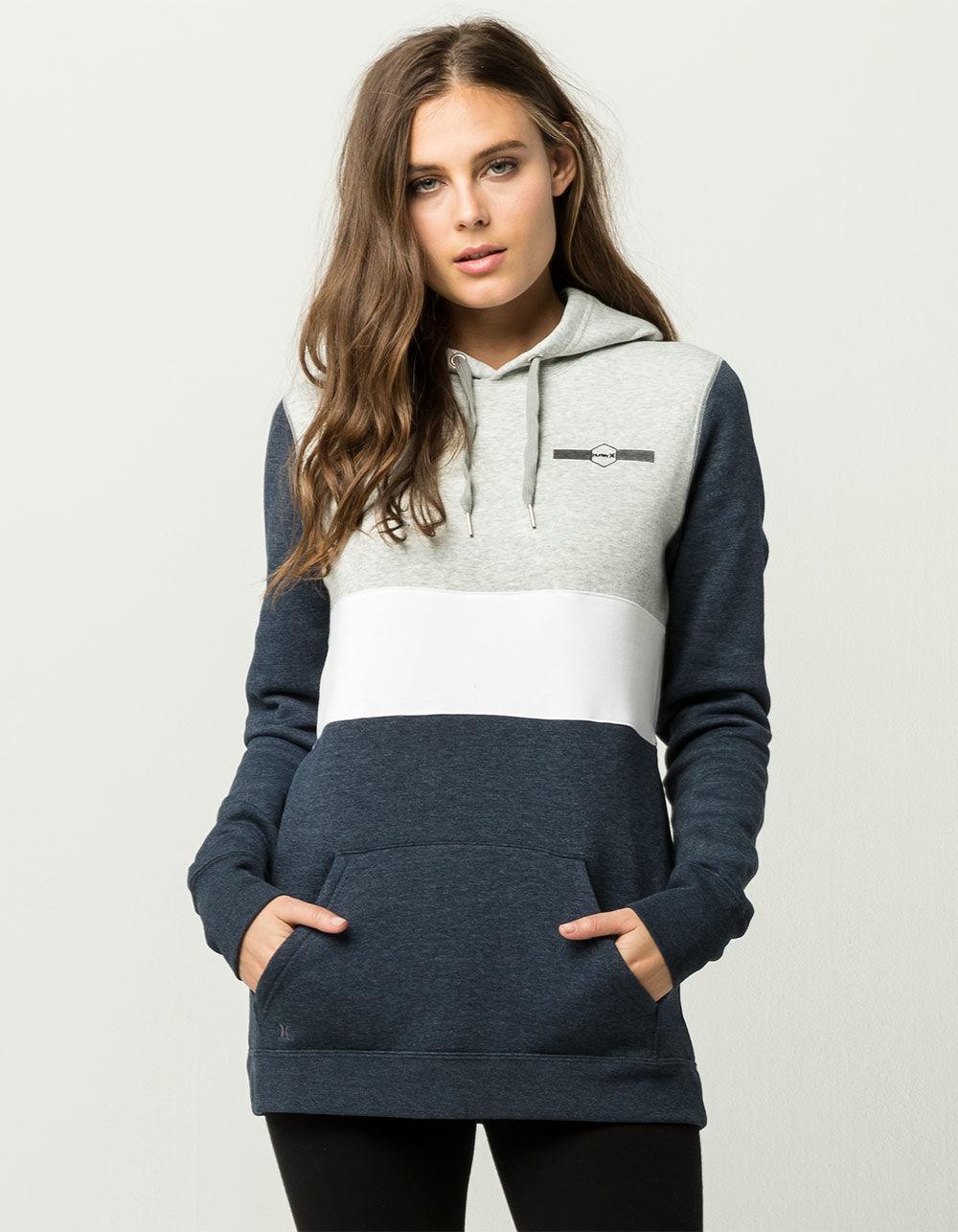 Download Hurley Fleece One And Only Womens Hoodie in Black Combo ...