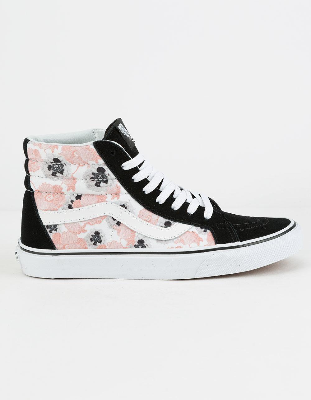 womens pink high top vans