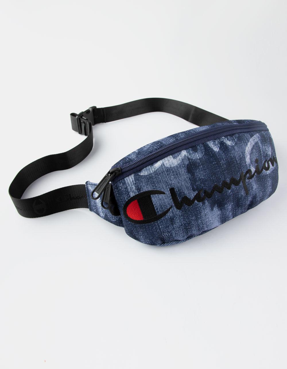 Champion Prime Embroidered Navy Fanny Pack in Blue for Men - Lyst