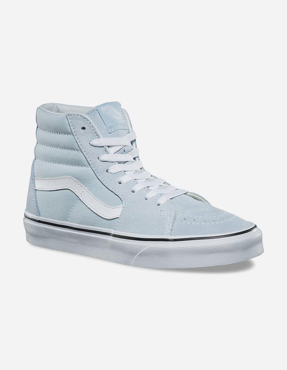 vans sk8 hi baby blue