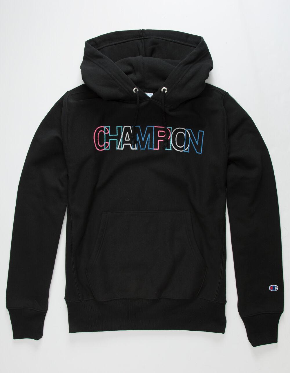 champion hoodie neon