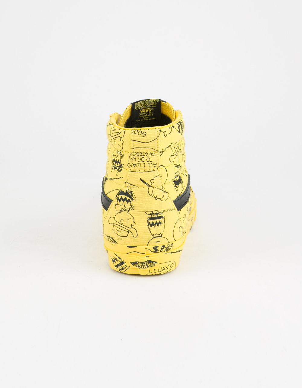 yellow peanuts vans
