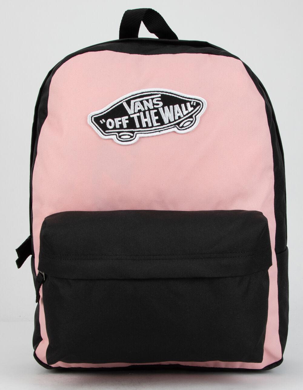 vans black backpack