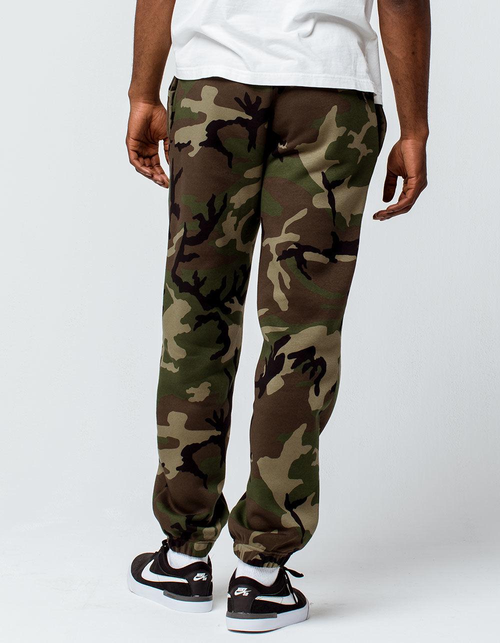 nike camo sweatpants