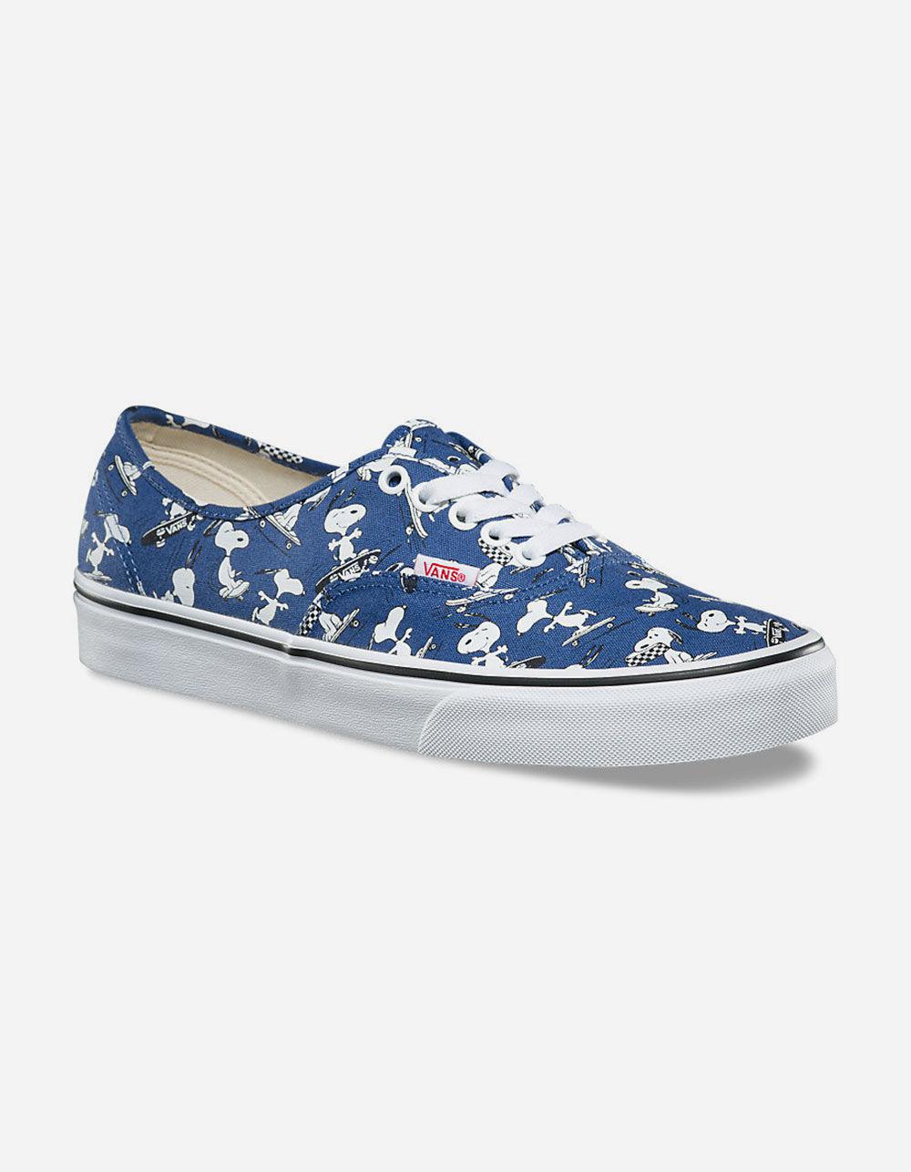 vans snoopy shoes peanuts skating authentic