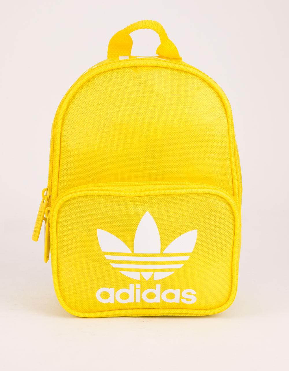 mini backpack yellow