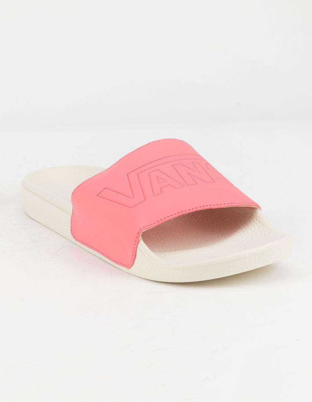 pink vans sandals