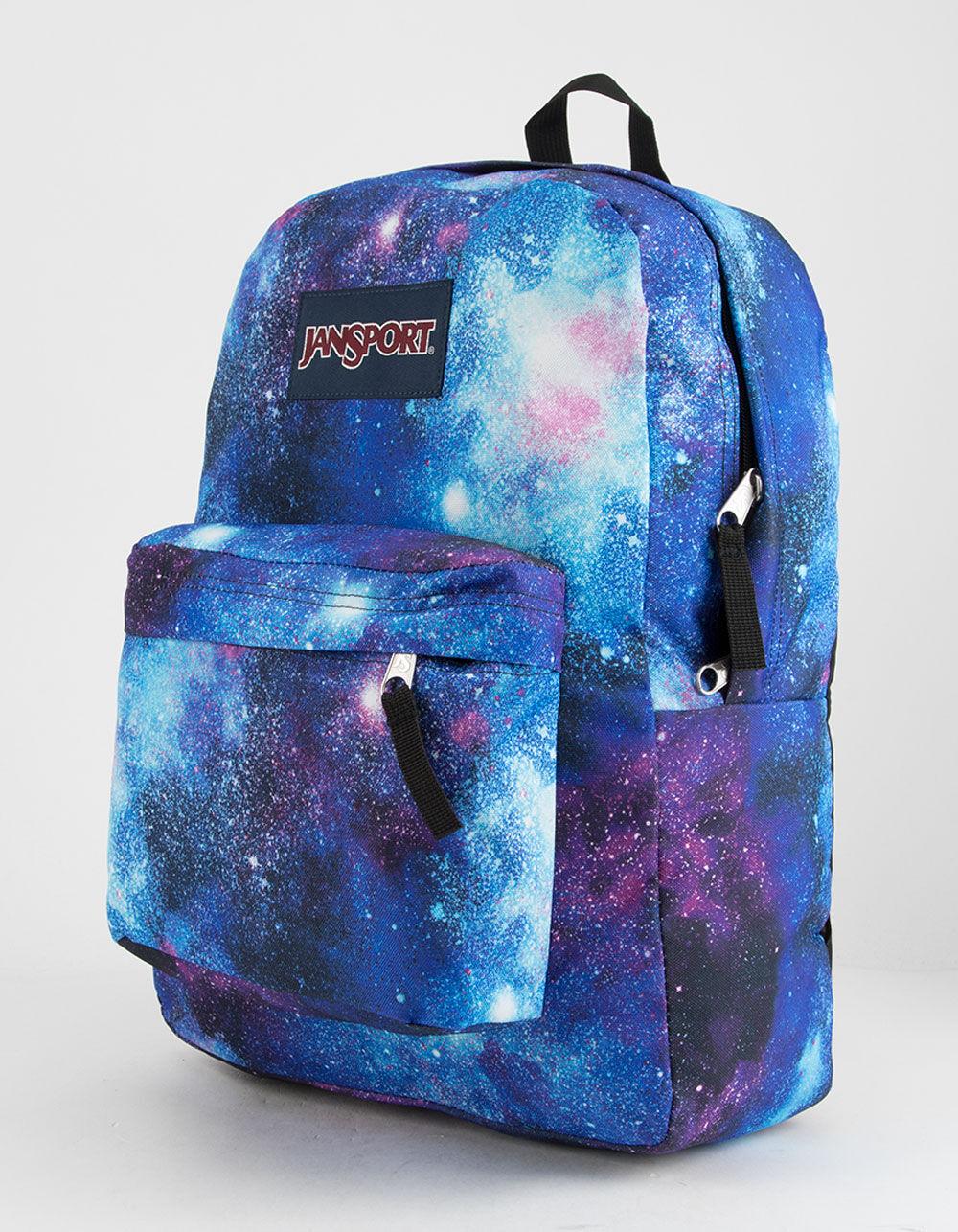 Jansport Superbreak Deep Space Galaxy Backpack in Blue - Lyst