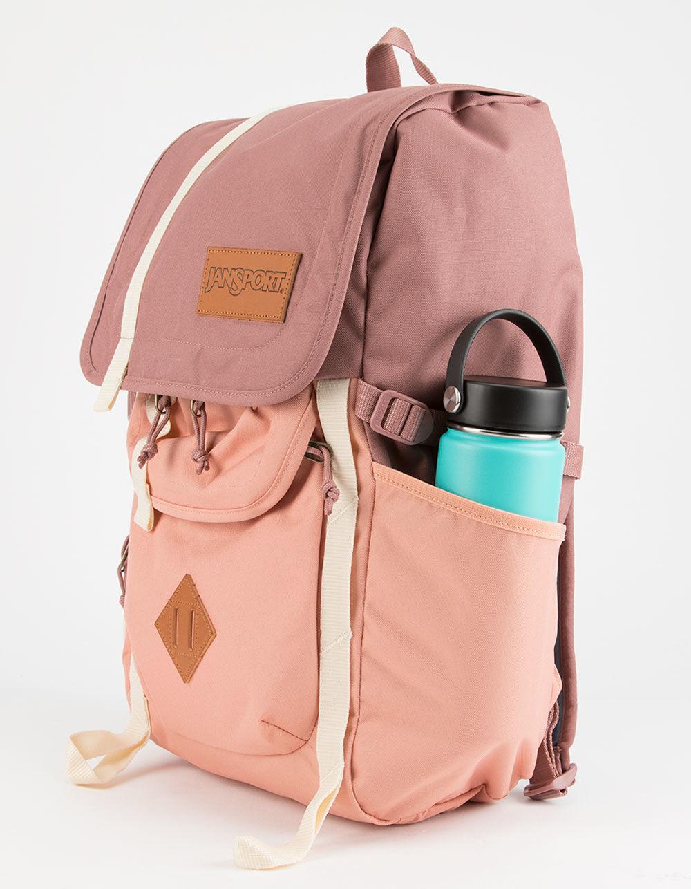 muted clay jansport backpack
