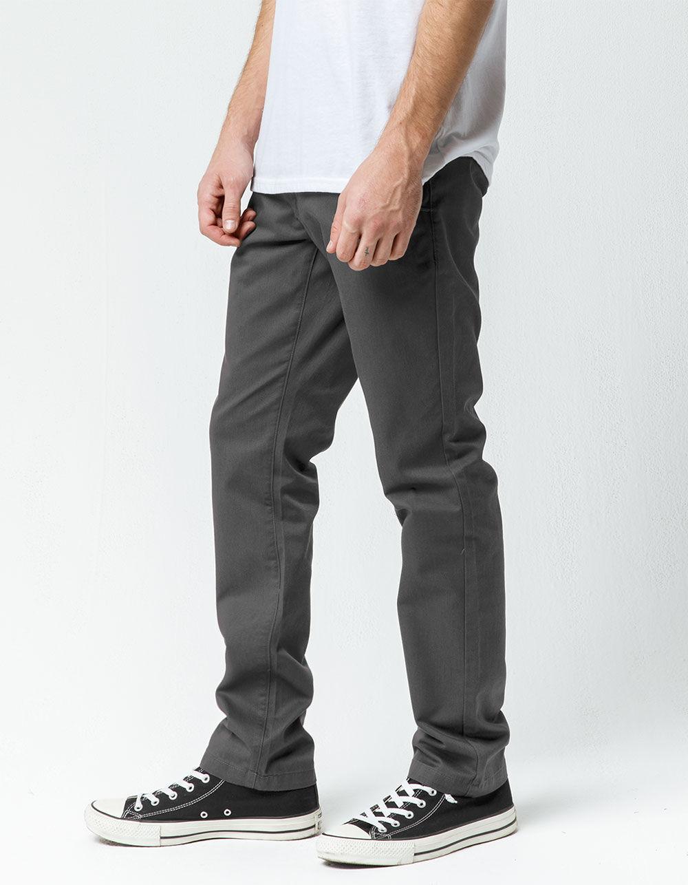 dark gray chino pants