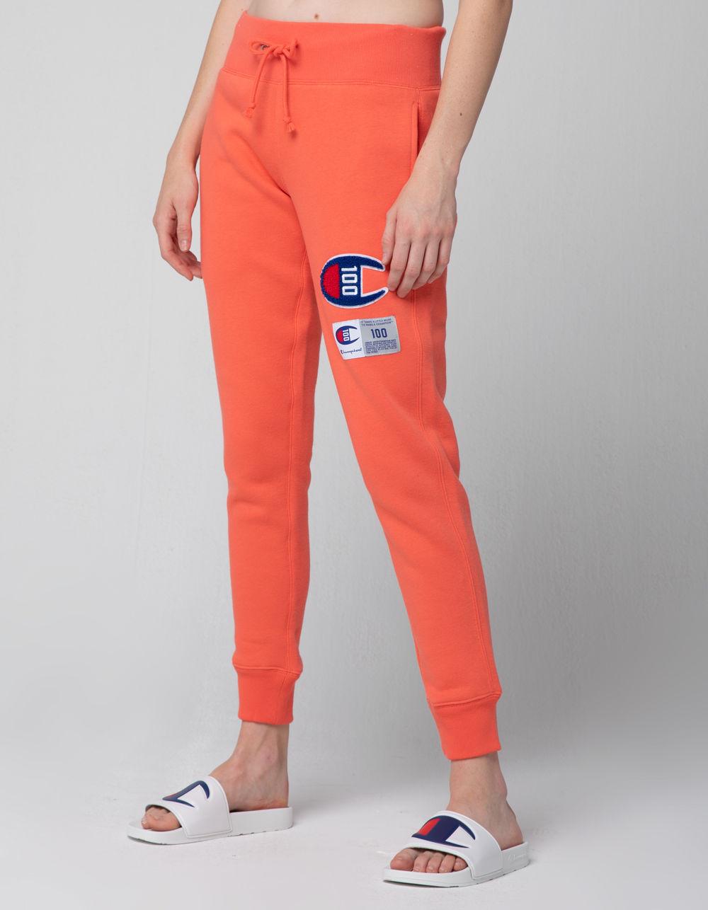 champion papaya sweatpants