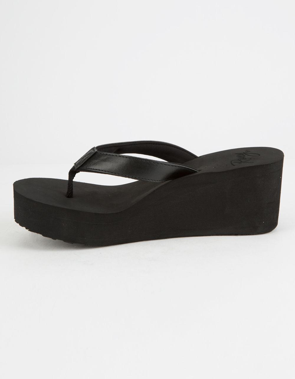 roxy platform wedge sandals