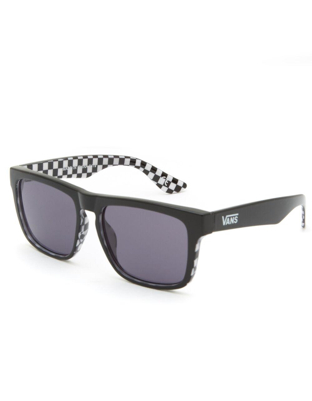 Vans Squared Off Checkered Sunglasses in Black Lyst