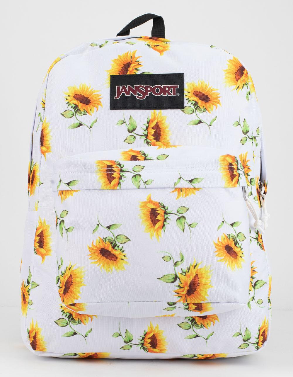 sunflower backpack jansport