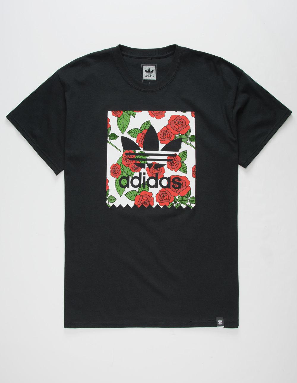 adidas shirt with roses adidas shirt with roses