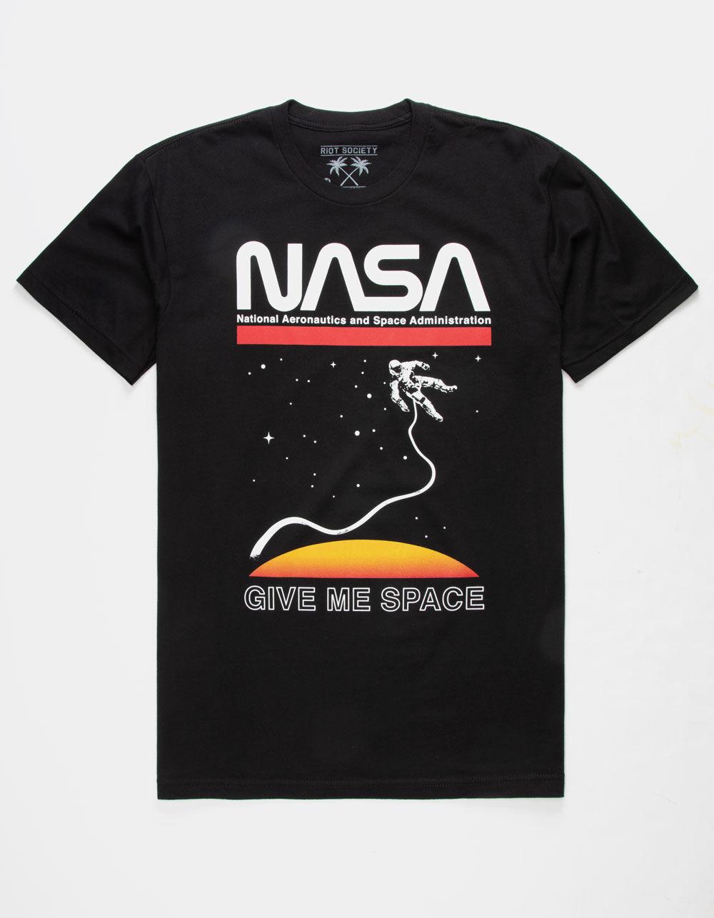 Riot Society Cotton X Nasa Give Me Space Mens Tshirt in Black for Men Lyst