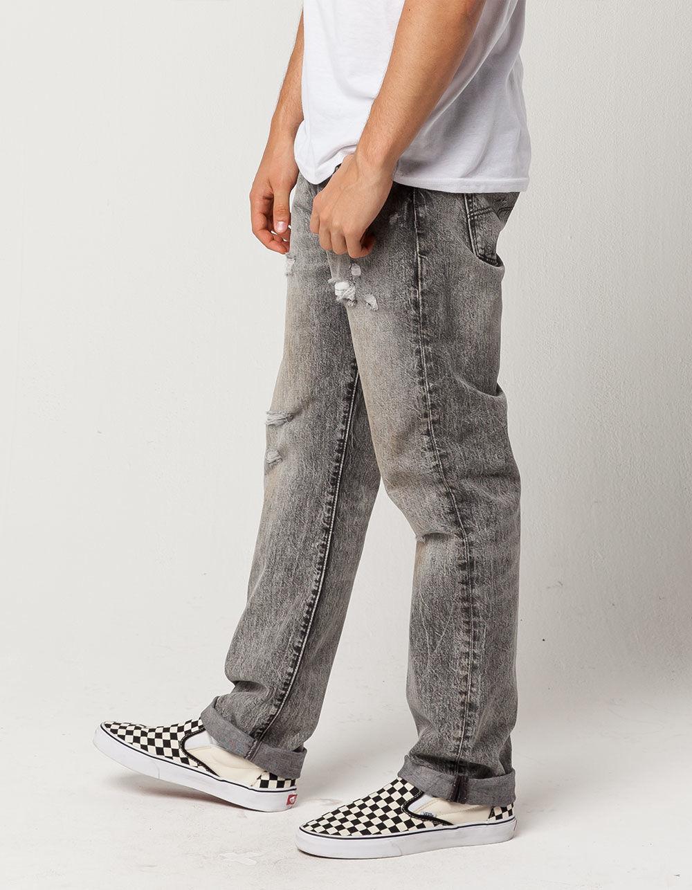 Levi's Denim 501 Original Fit Mens Jeans in Grey (Gray) for Men Lyst