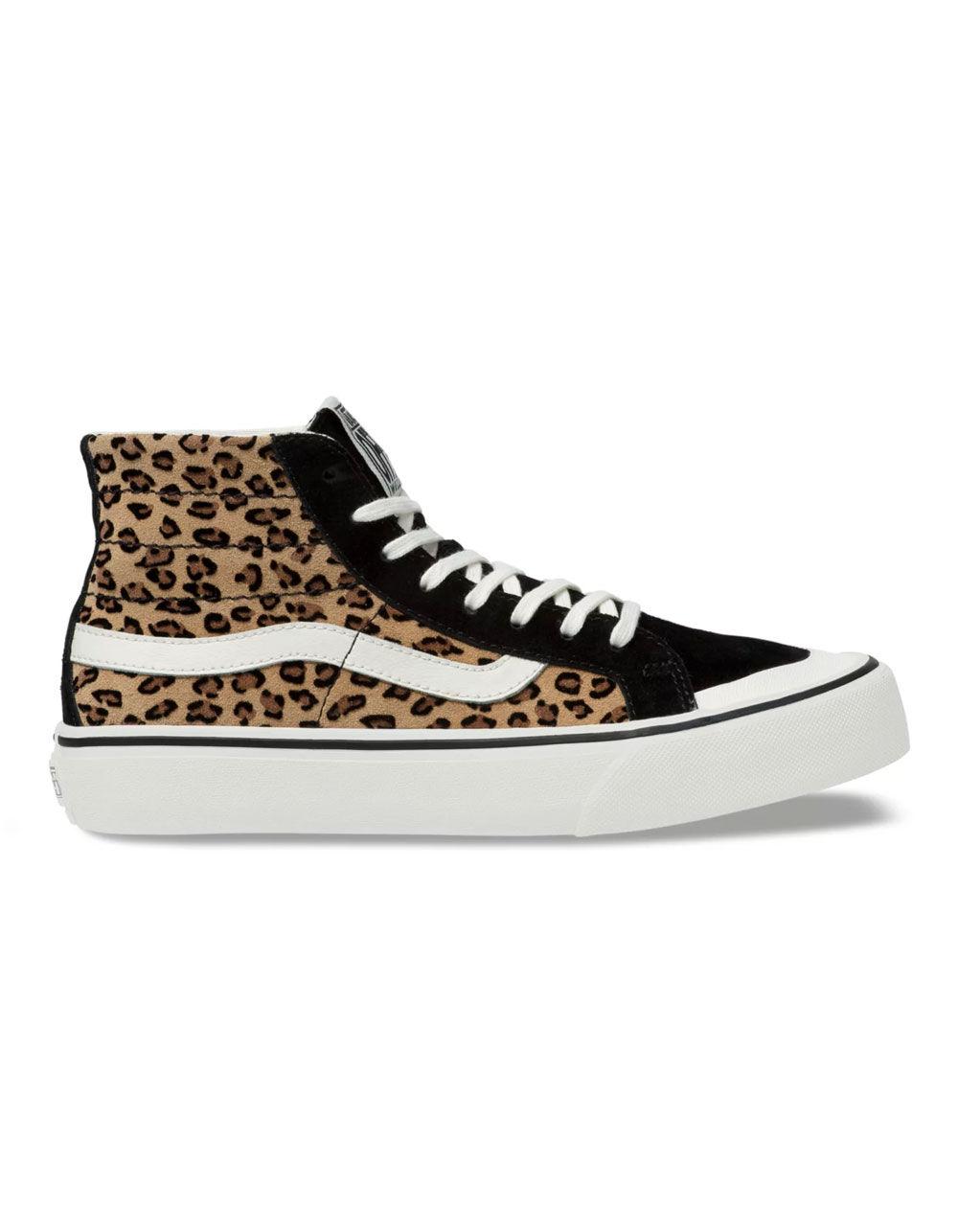 vans leopard shoes