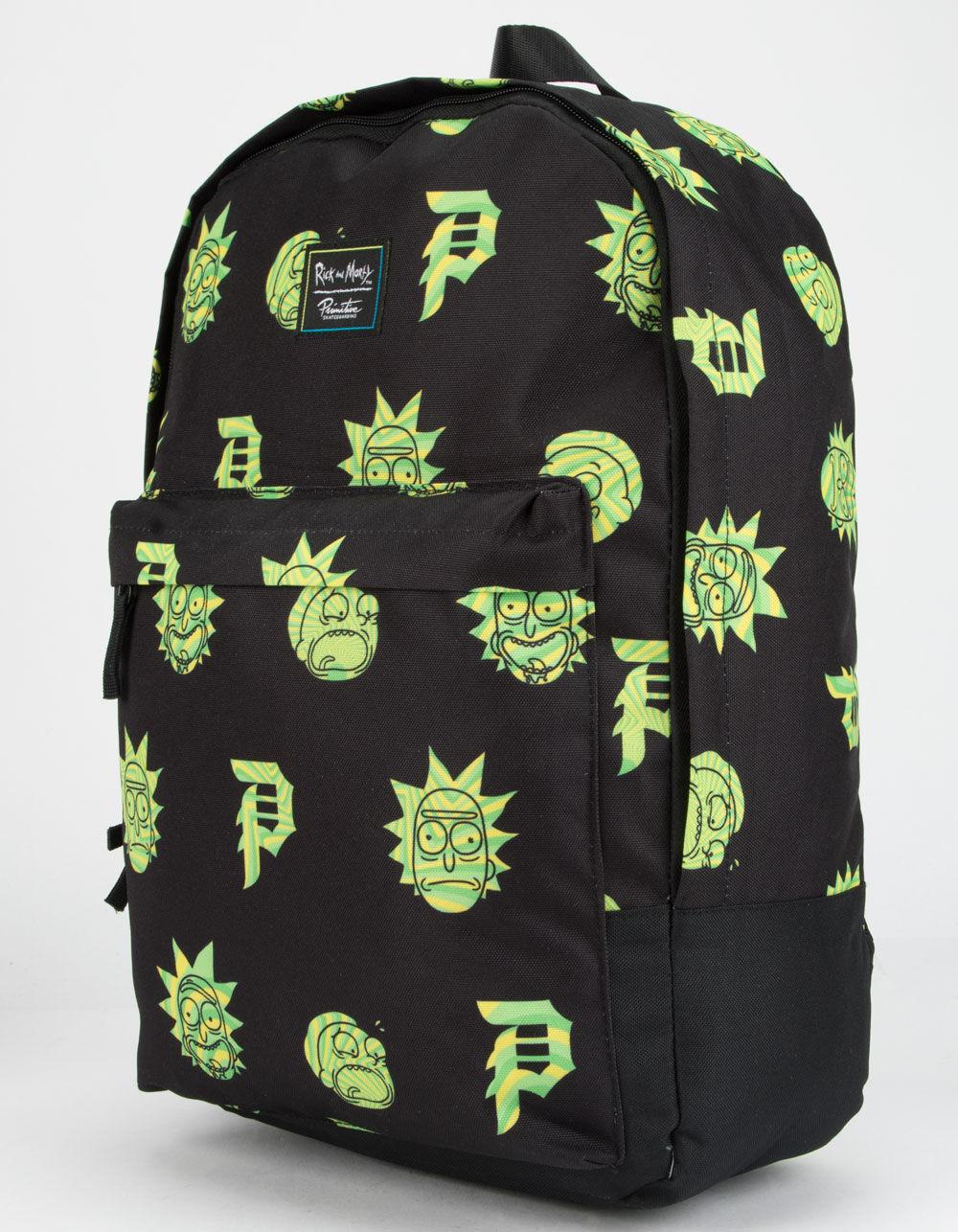 rick and morty backpack supreme