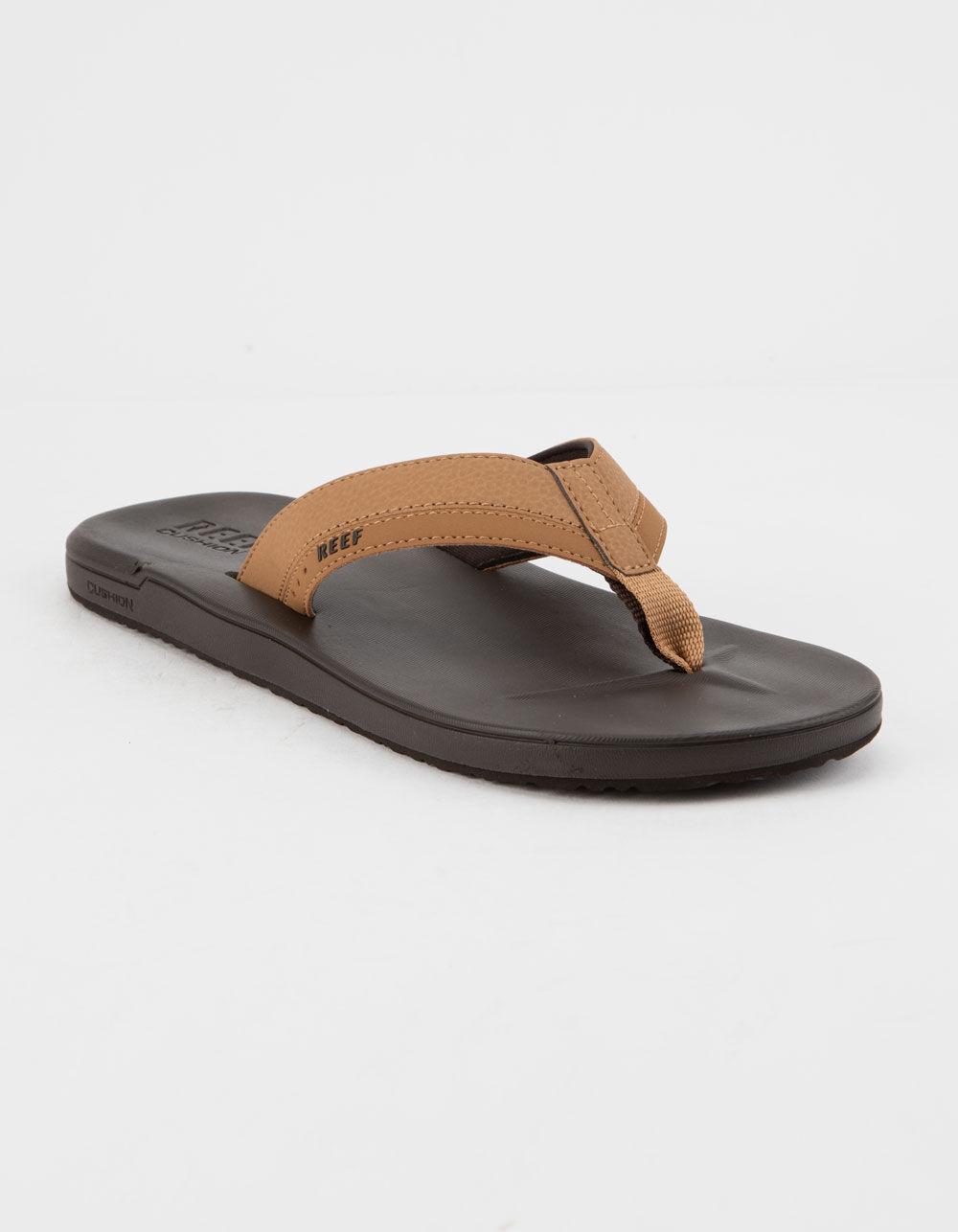 Reef Synthetic Contoured Cushion Mens Sandals in Brown for Men - Lyst