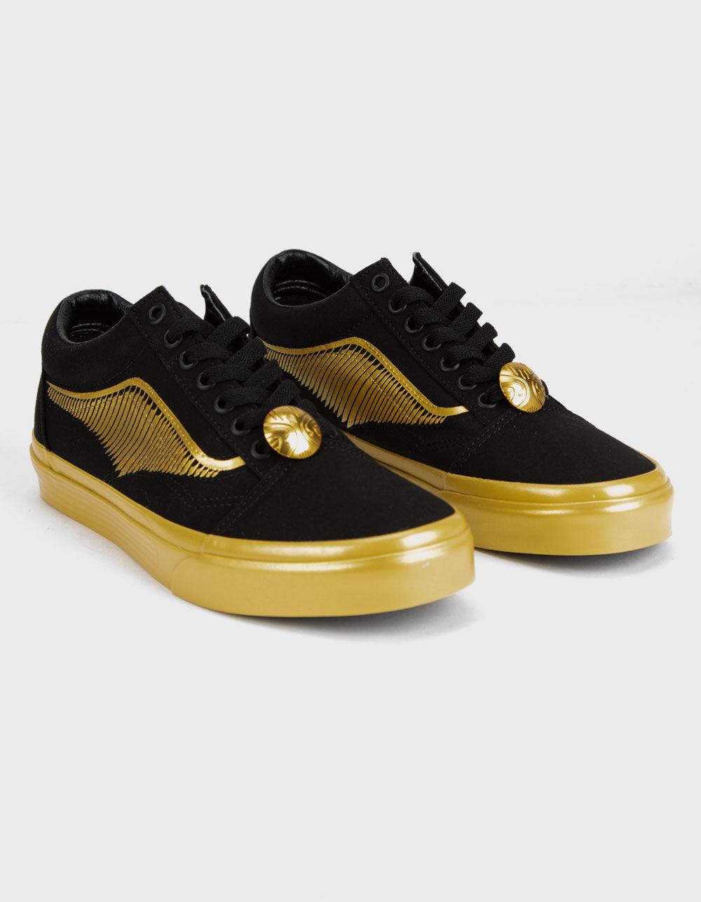 Vans X Harry Potter Golden Snitch Old Skool Trainers in Black - Save 31 ...