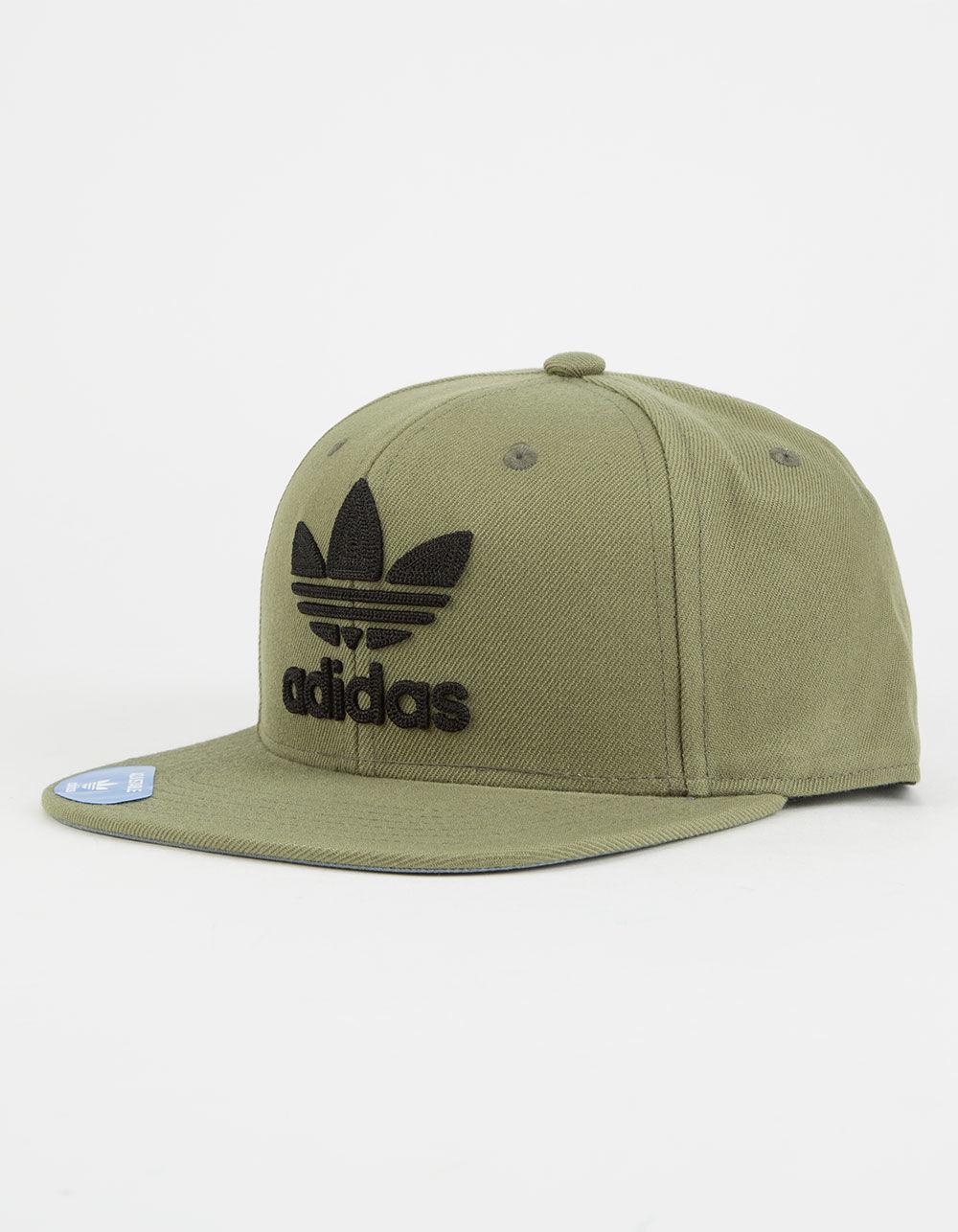 olive adidas hat