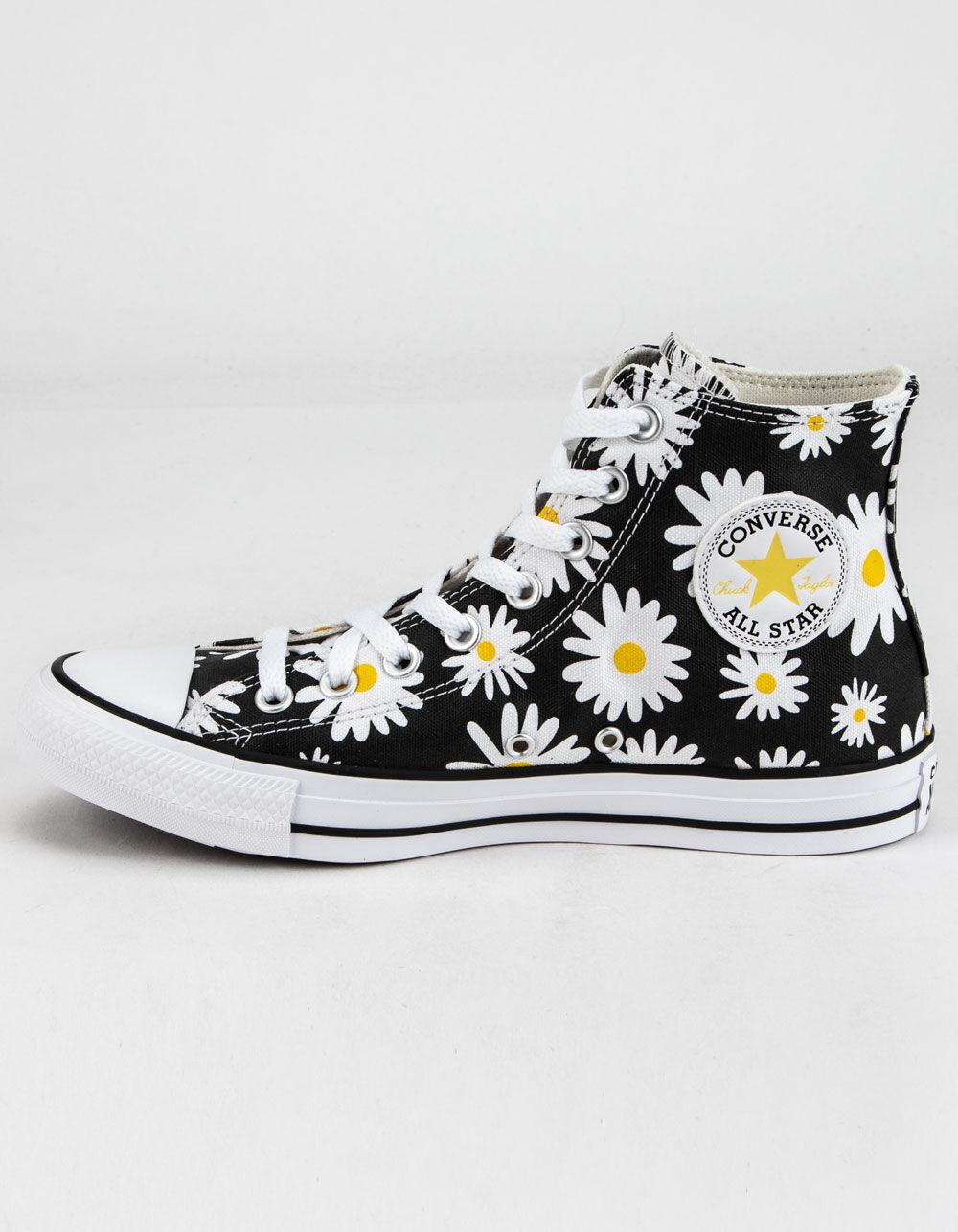 converse sunflower shoes
