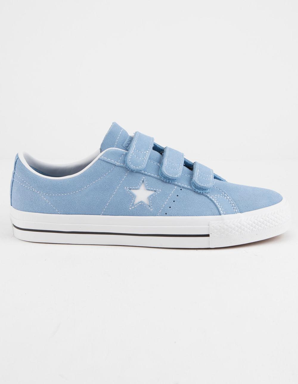 Converse Suede One Star Pro 3v Ox Shoes in Light Blue/Navy/White (Blue) for  Men - Lyst