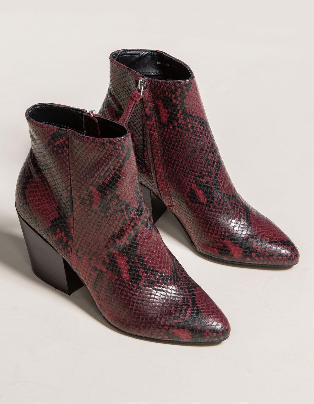 snakeskin boots dolce vita