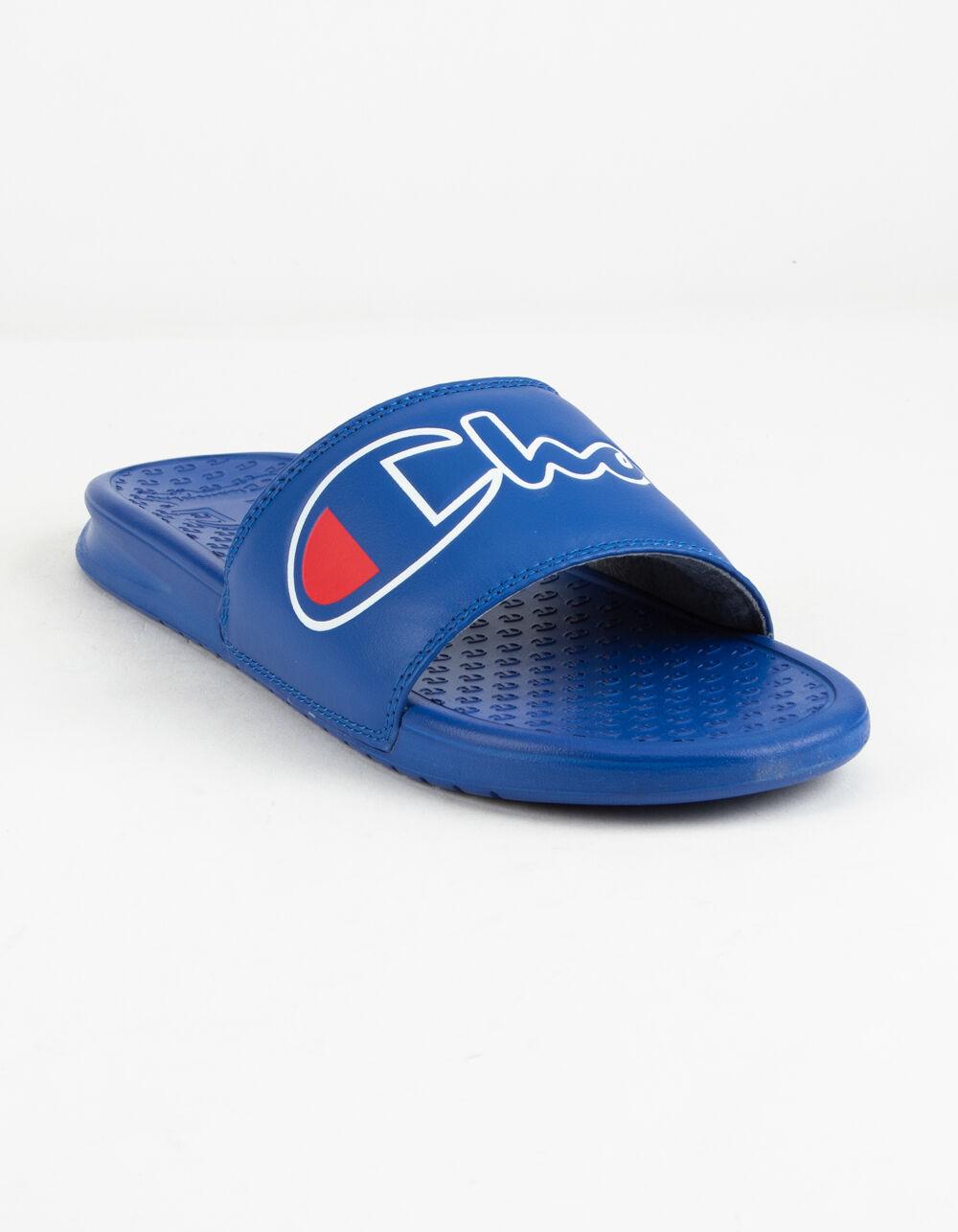 champion sandals blue