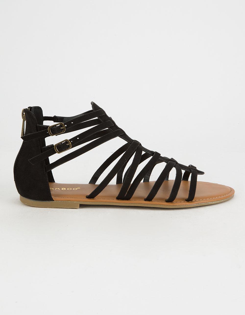 Bamboo Strappy Back Zip Womens 