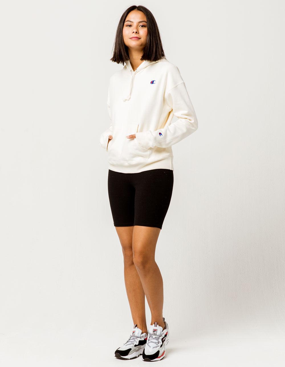 champion white womens hoodie