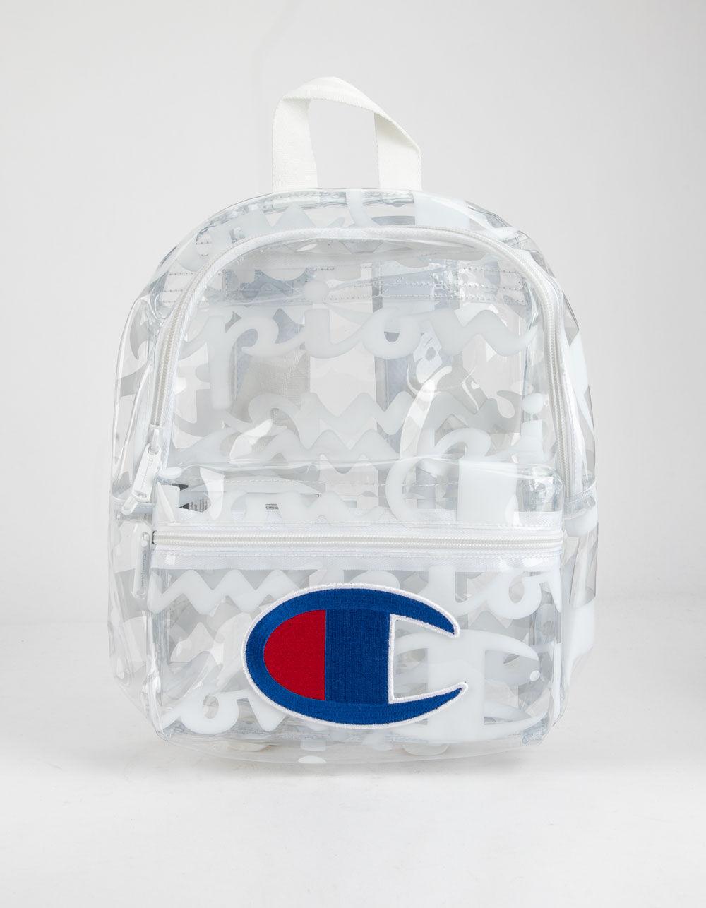 Champion Clear Mini Backpack in White - Lyst