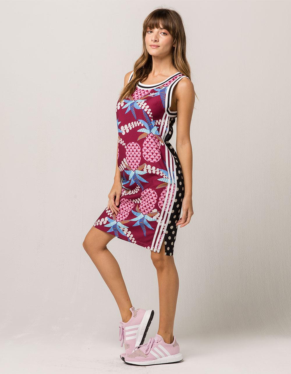 adidas long tank dress