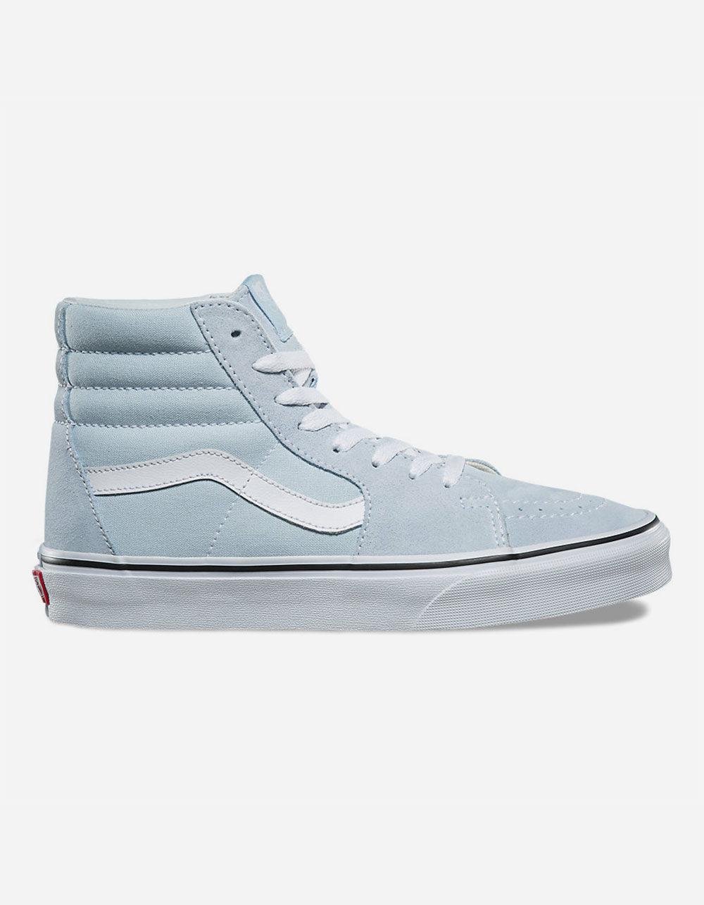 womens baby blue vans