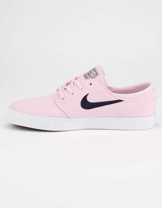 pink nike canvas shoes