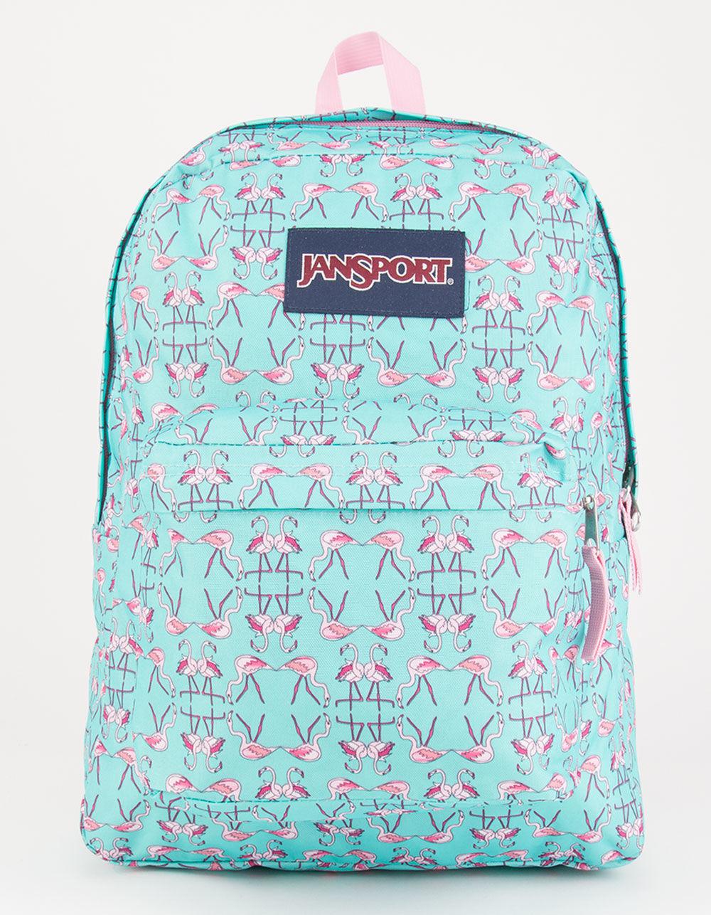 Jansport Synthetic Flamingo Dance Superbreak Backpack in Blue Lyst