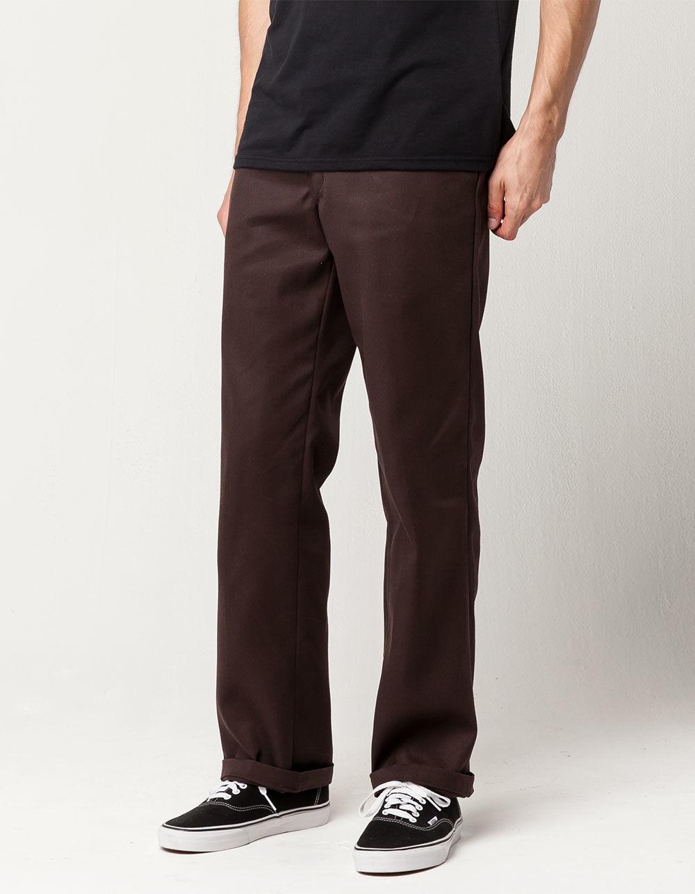 Dickies Synthetic 874 Flex Original Fit Mens Pants in Brown for Men - Lyst
