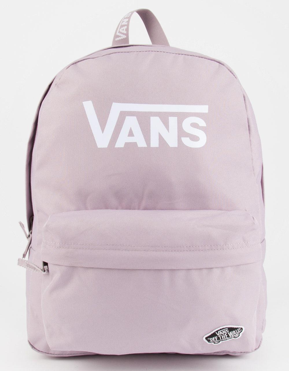 vans violet backpack
