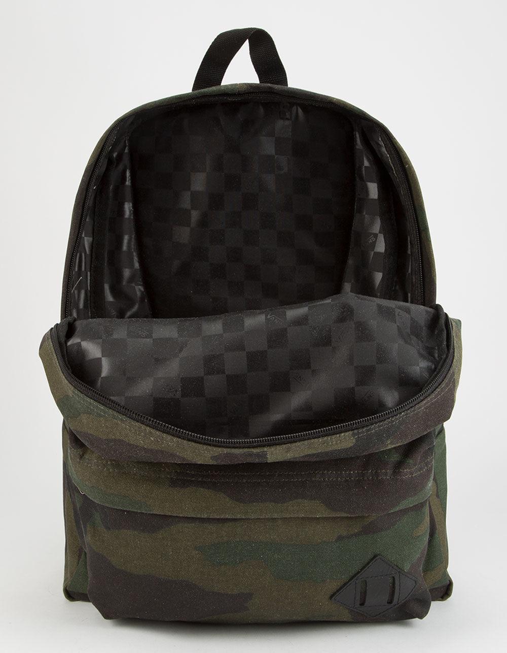 vans old skool backpack grey