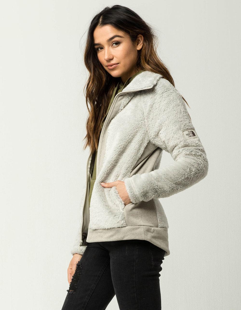 women's furry fleece jacket