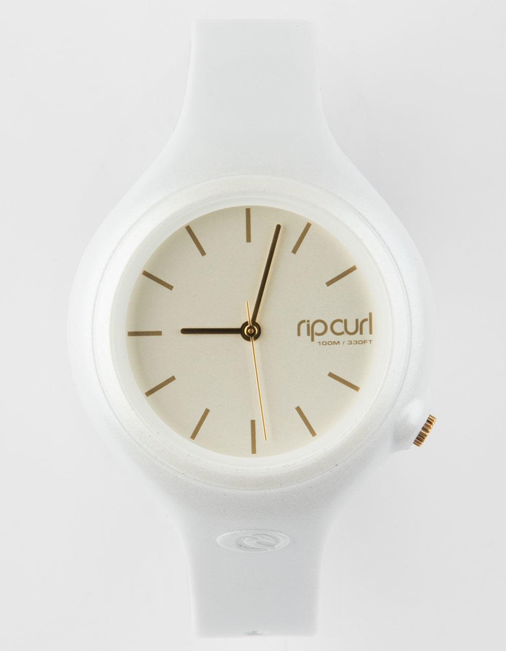 white rip curl watch