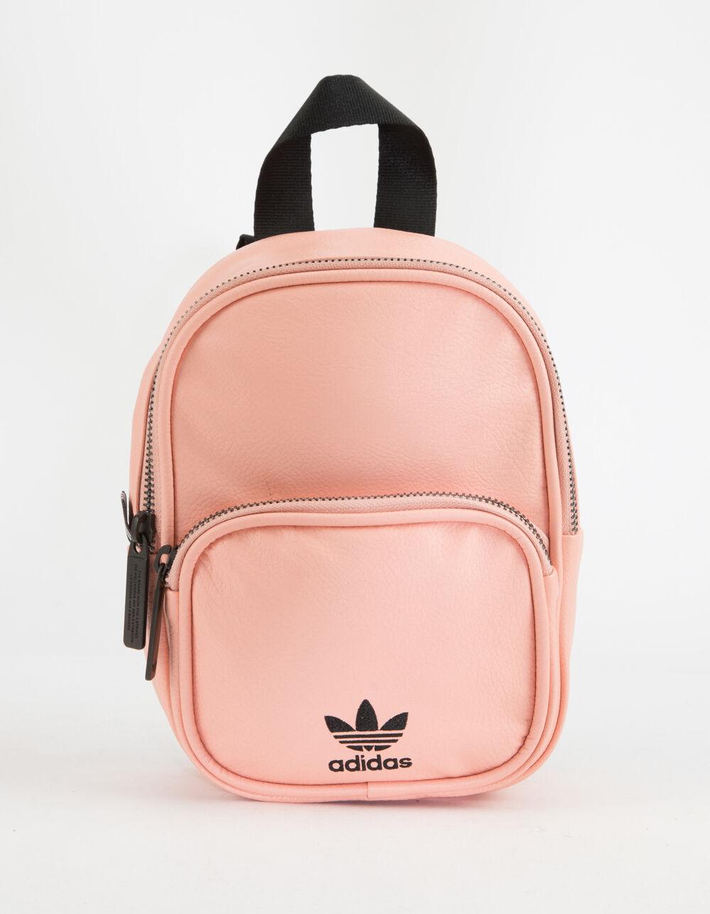 adidas Originals Faux Leather Pink Mini Backpack - Lyst