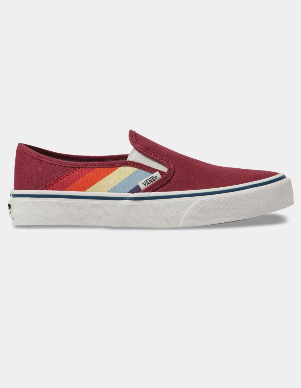 rainbow vans womens