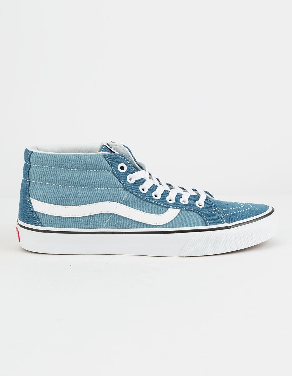 mens denim vans shoes
