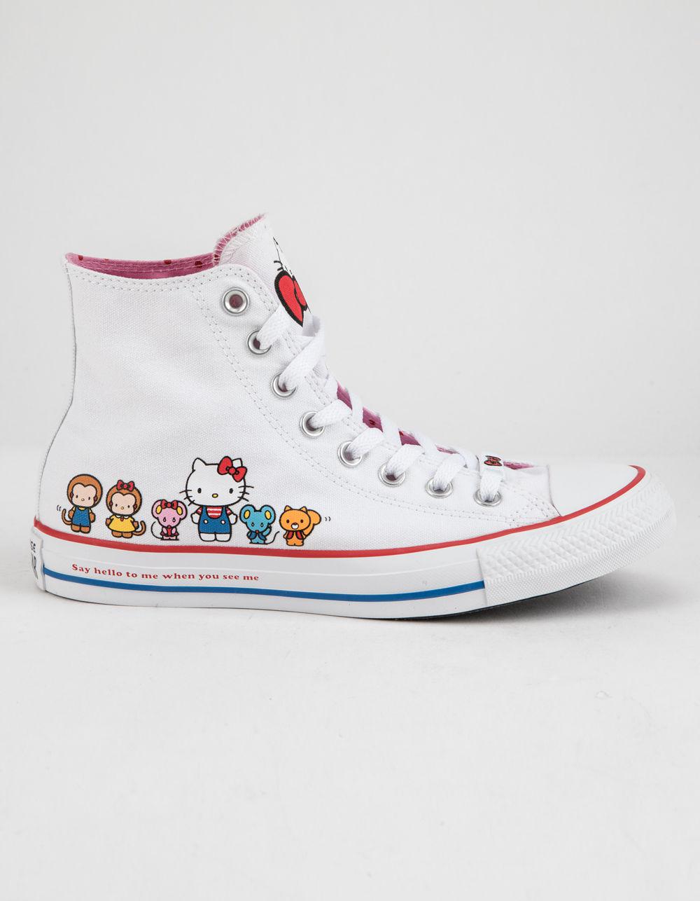 Converse Canvas X Hello  Kitty  Chuck Taylor All Star White 