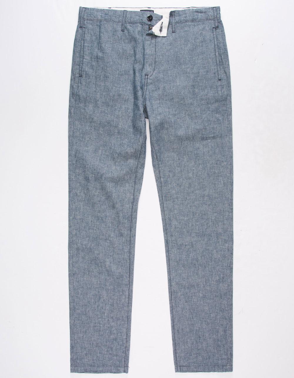 Levi's Linen 511 Chambray Mens Slim Chino Pants in Blue for Men - Lyst